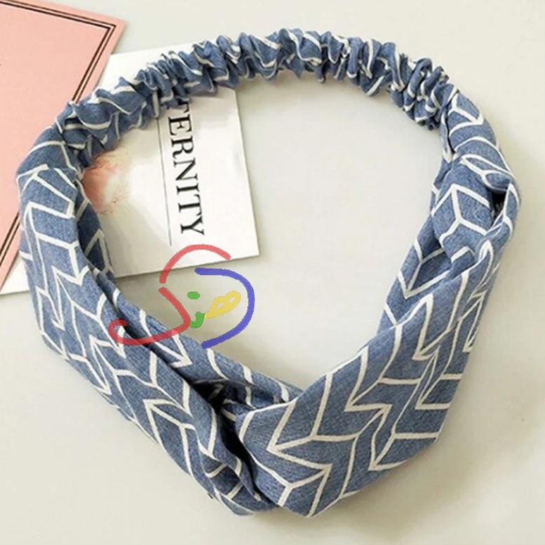 Ash Grey Bandana Headband