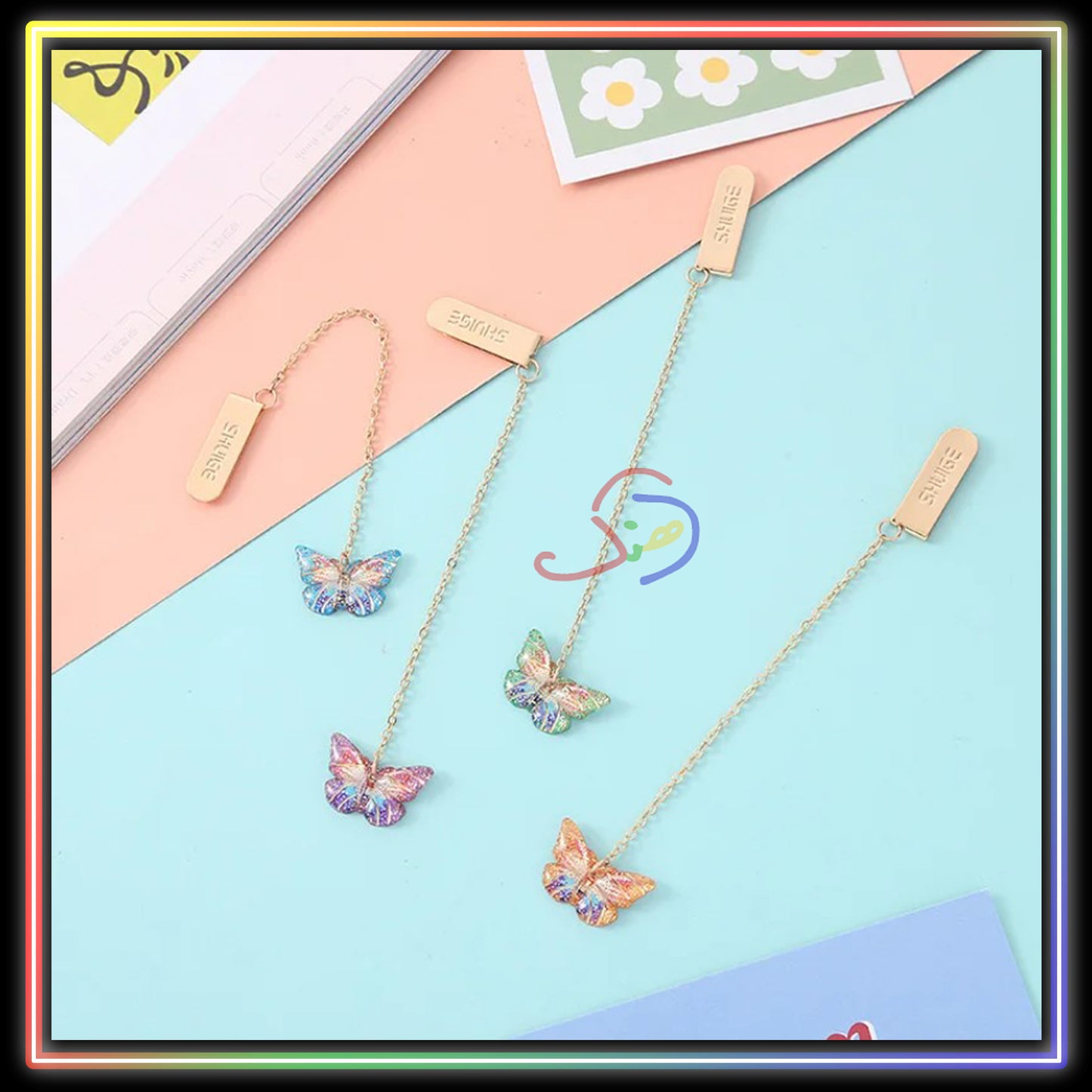 Exquisite Butterfly Bookmark