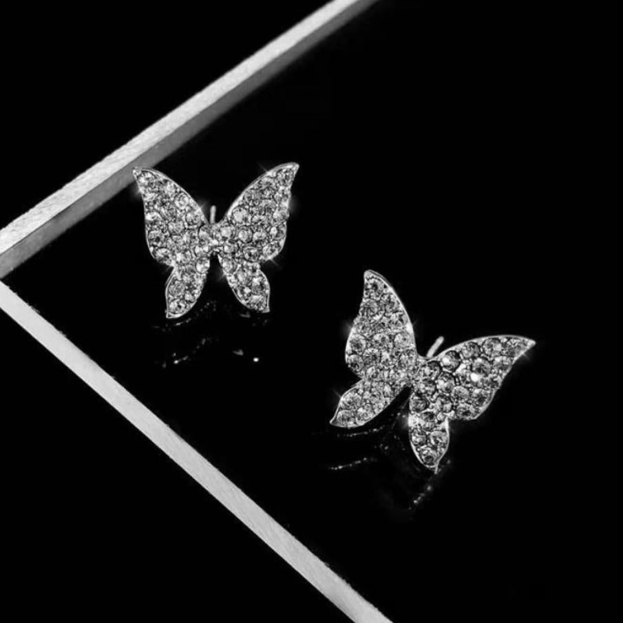 Elegant Rhinestone Ear-studs