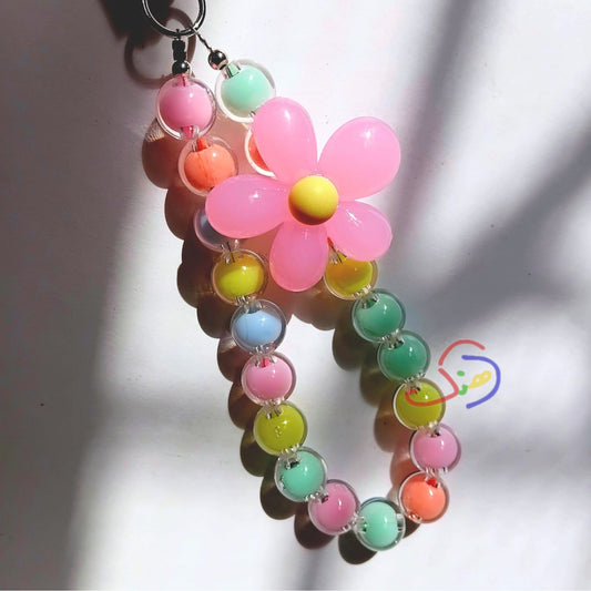 Candy-Colored Floral Charm