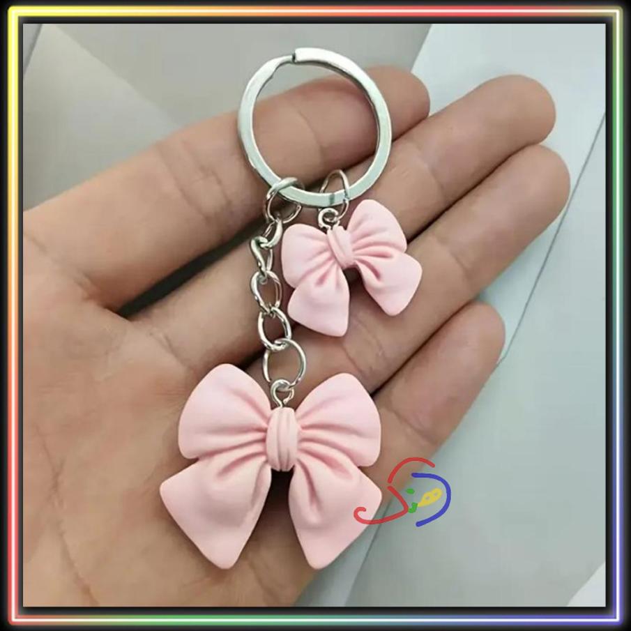 Pookie Bow Keychain
