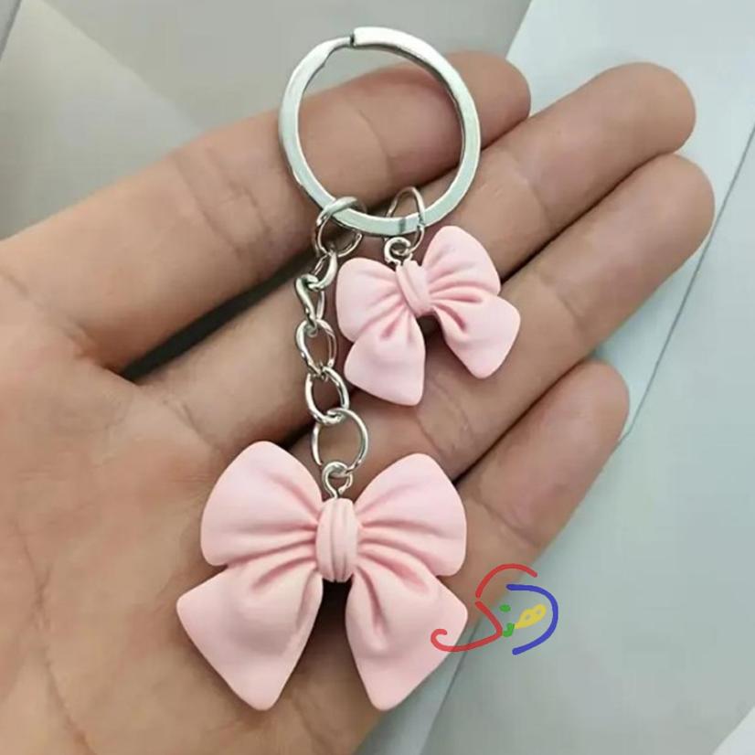 Pookie Bow Keychain
