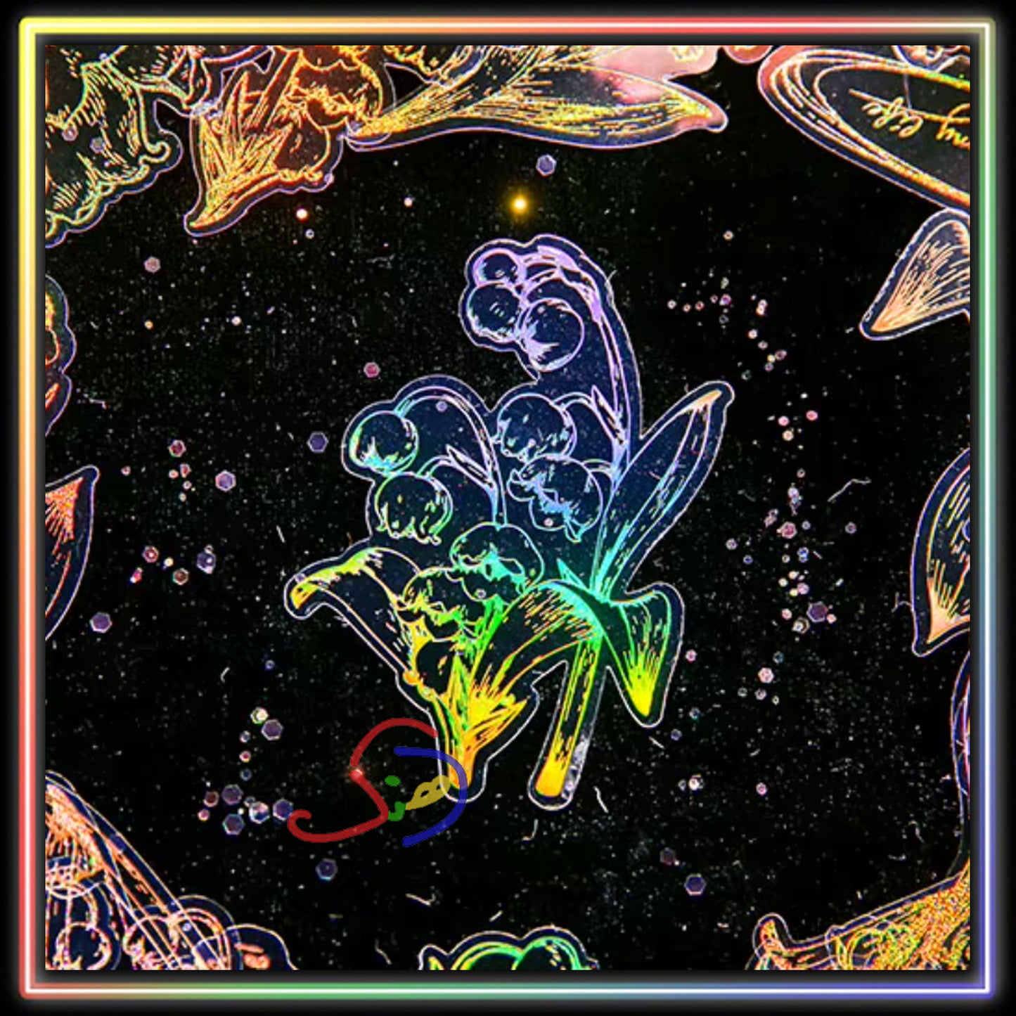 Laser Bronze Stickers