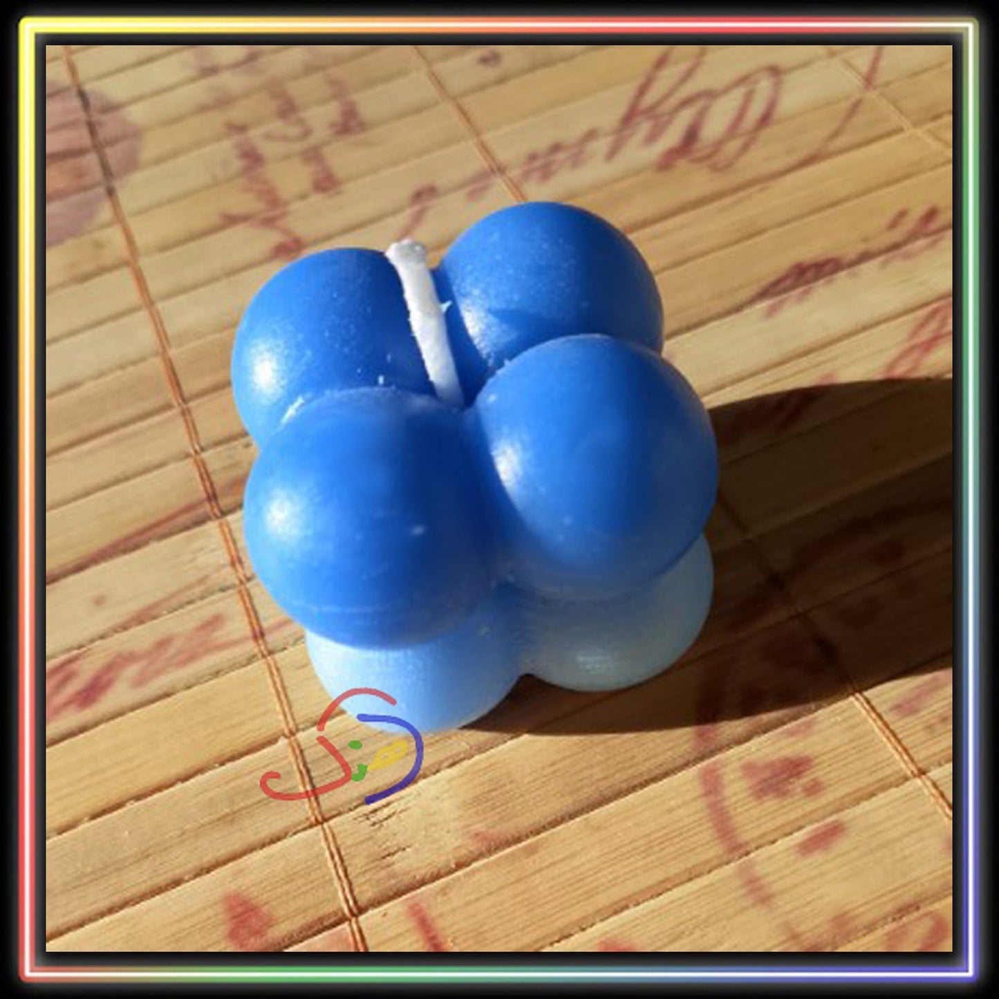 Dual Tone Bubble Candles