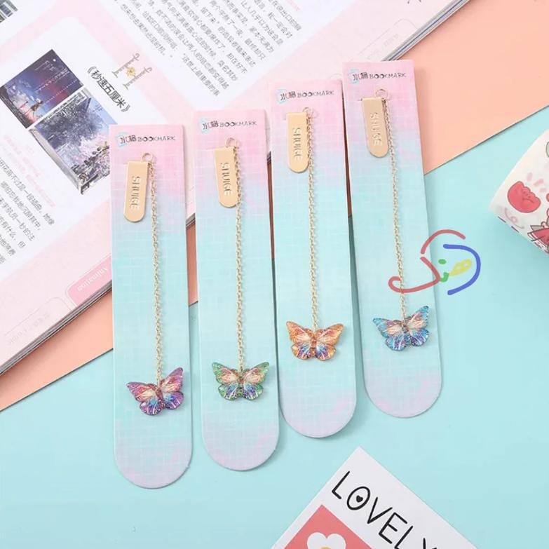 Exquisite Butterfly Bookmark