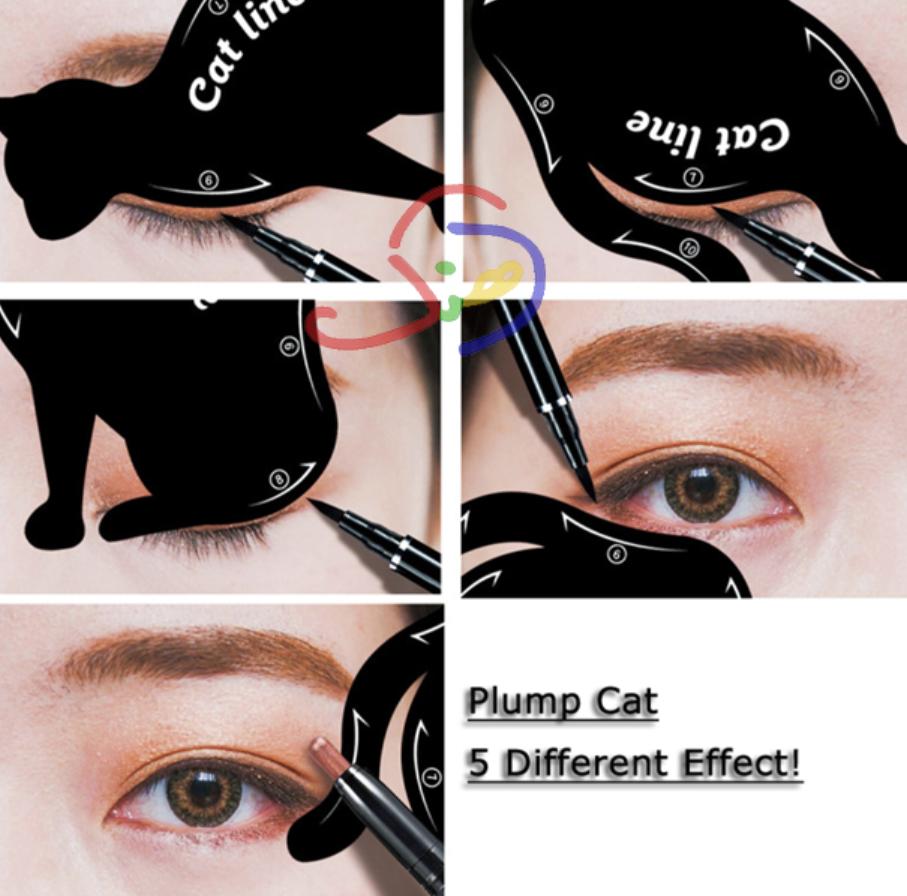 Cat Style Eyeliner Stencils