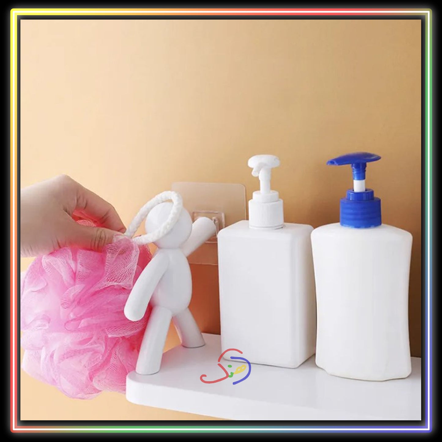 Creative Bathroom Rack