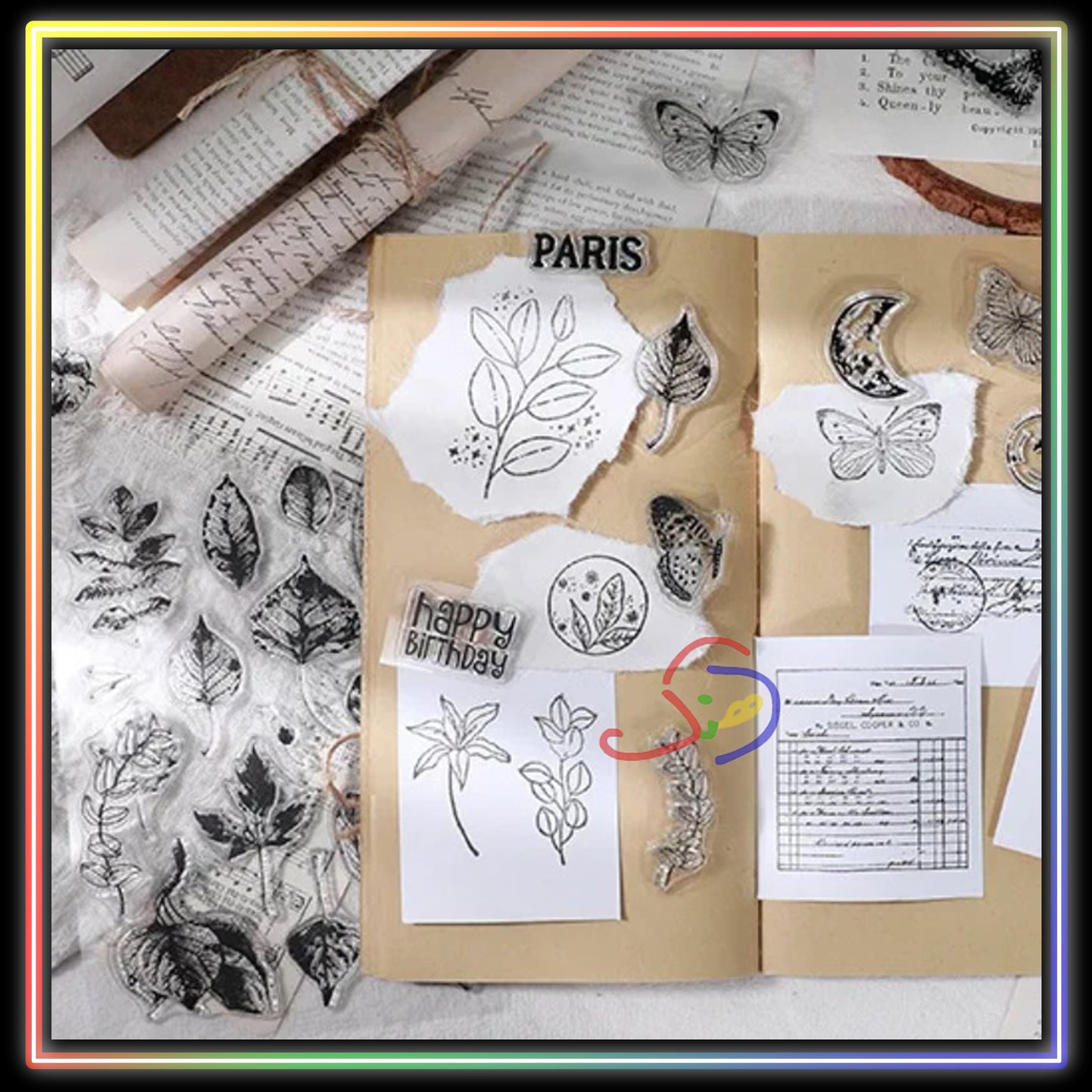 Transparent Stamps (Leaf)