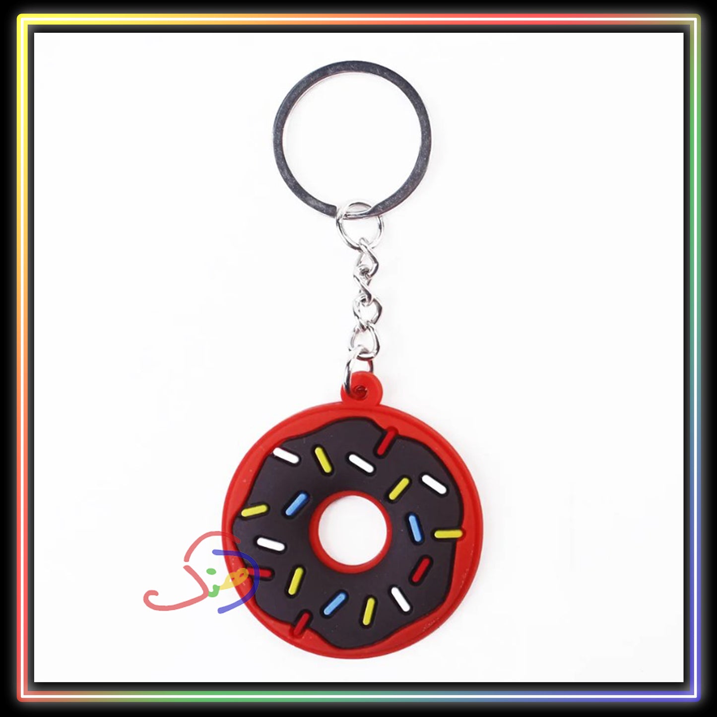 Donut Keychain