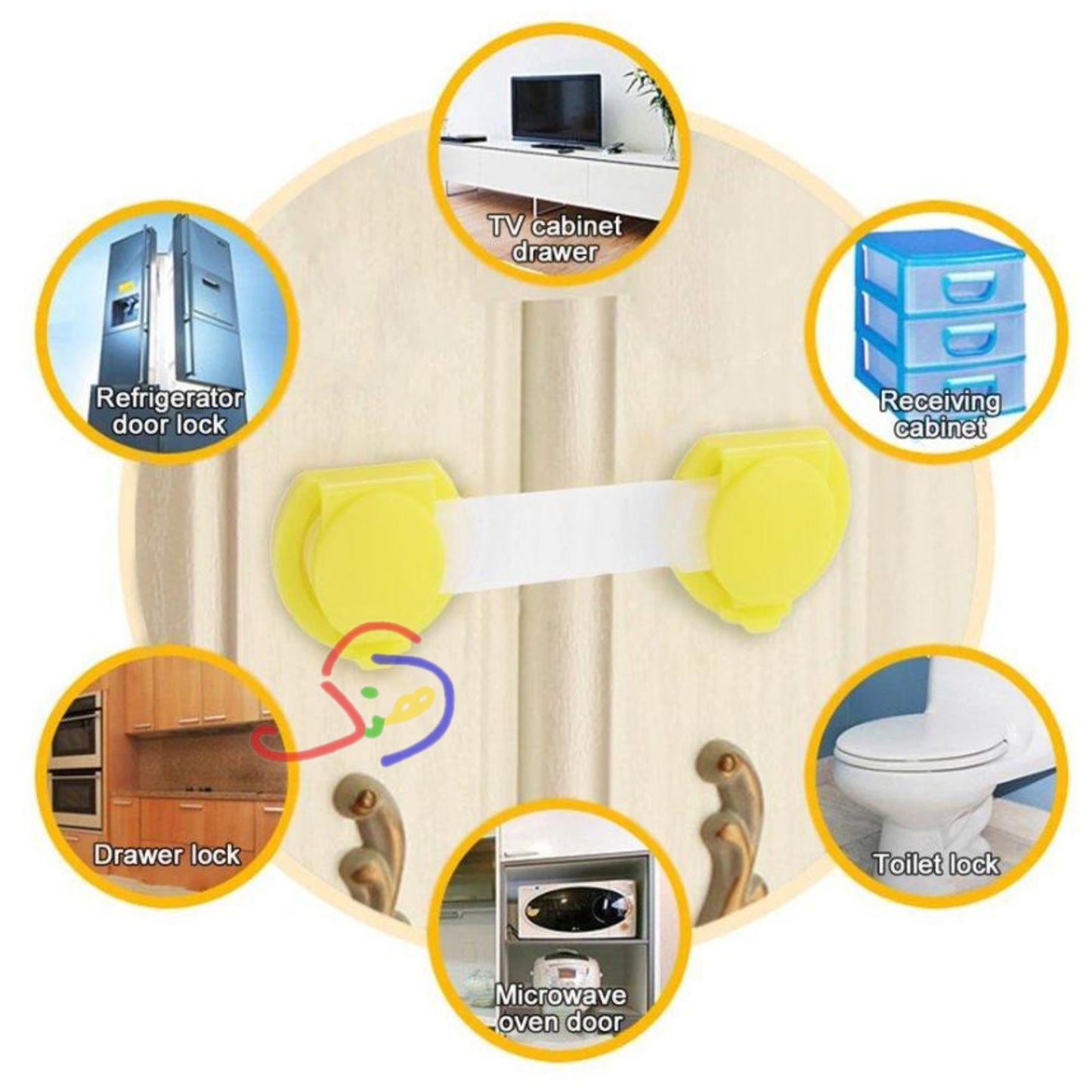 Flexible Drawer Locks