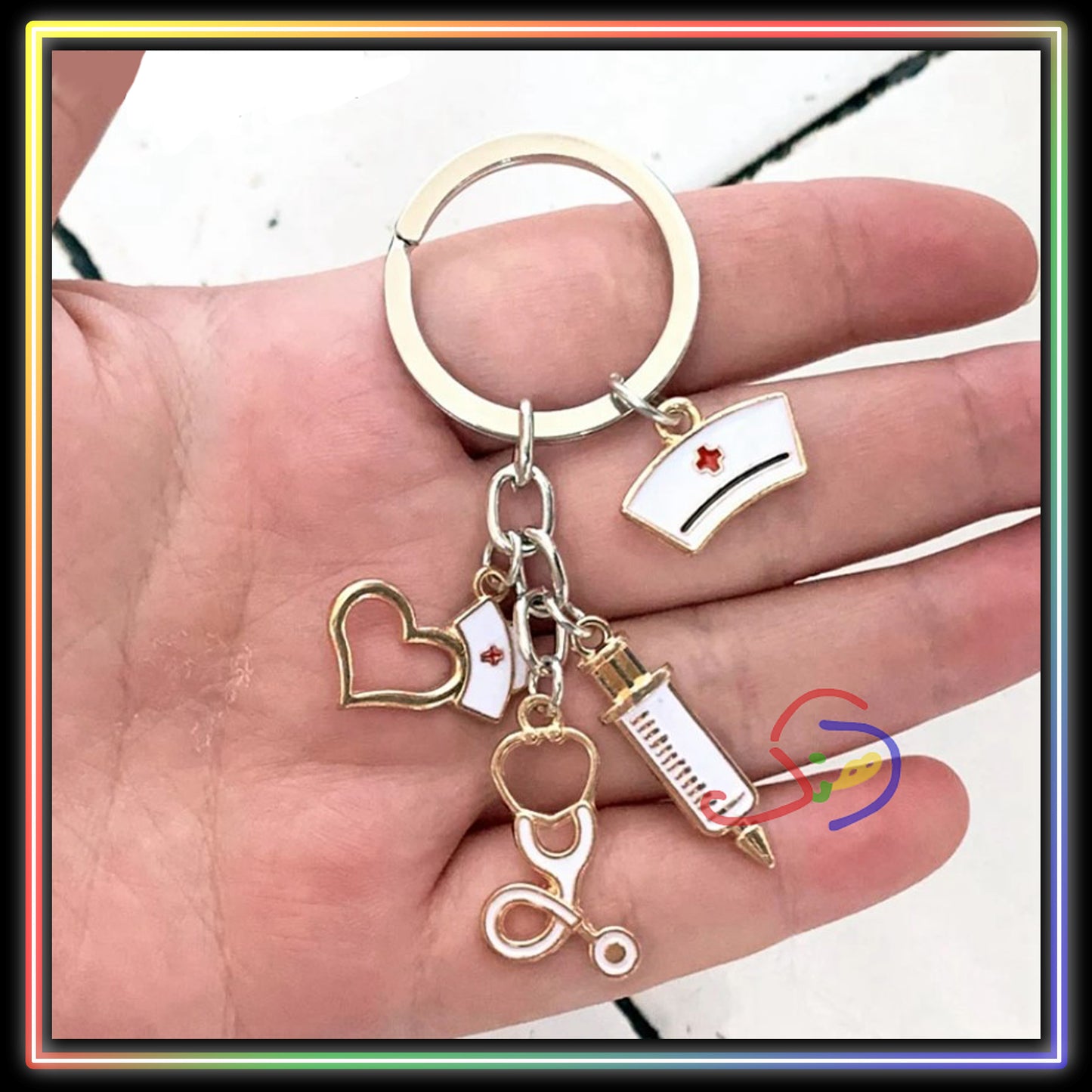 Stylish Medical Keychain