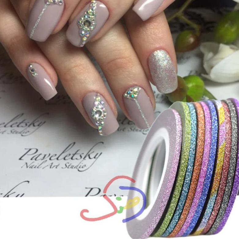 Glitter Nail Tapes