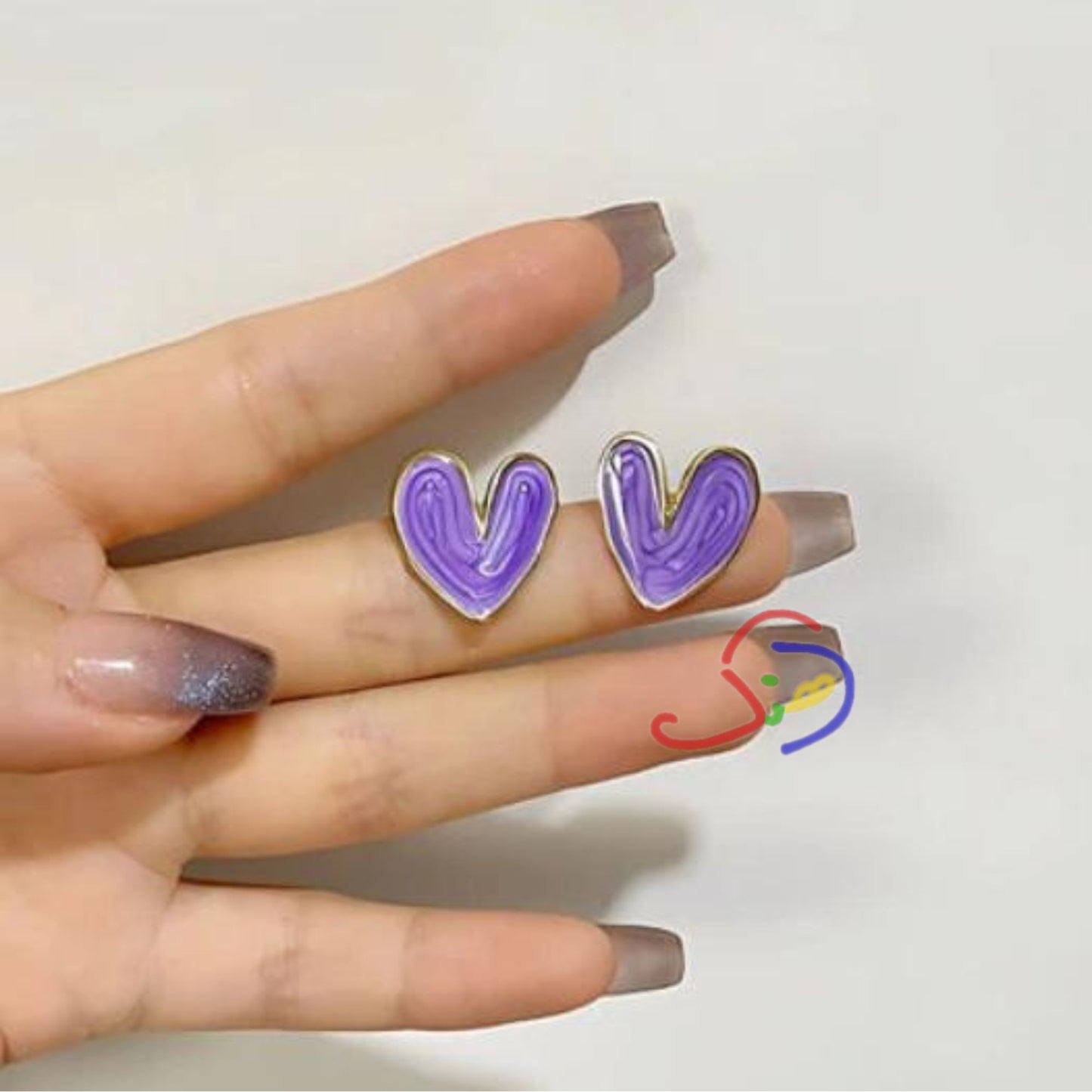 Heart Studs