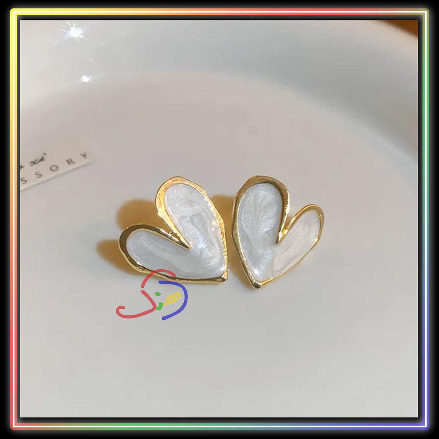 Heart Studs