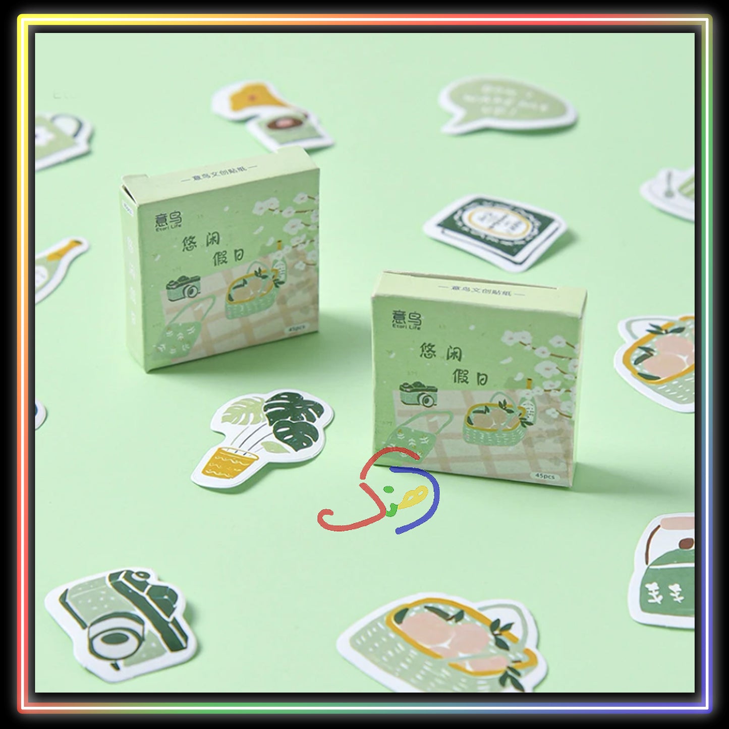 Creative Holiday Stickers