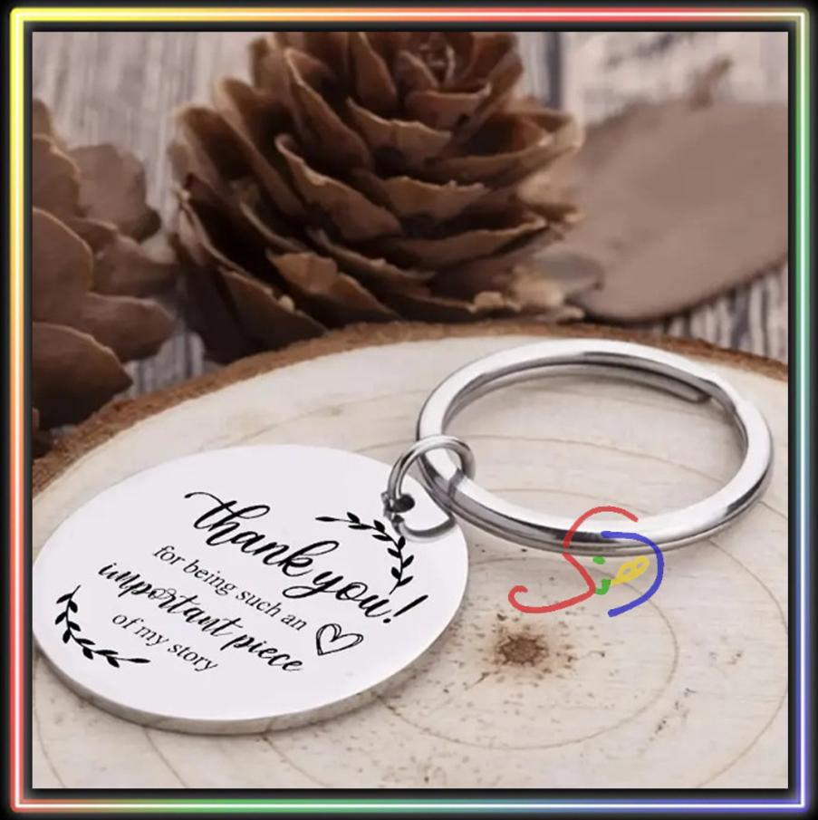 Heartfelt Thanks Keychain