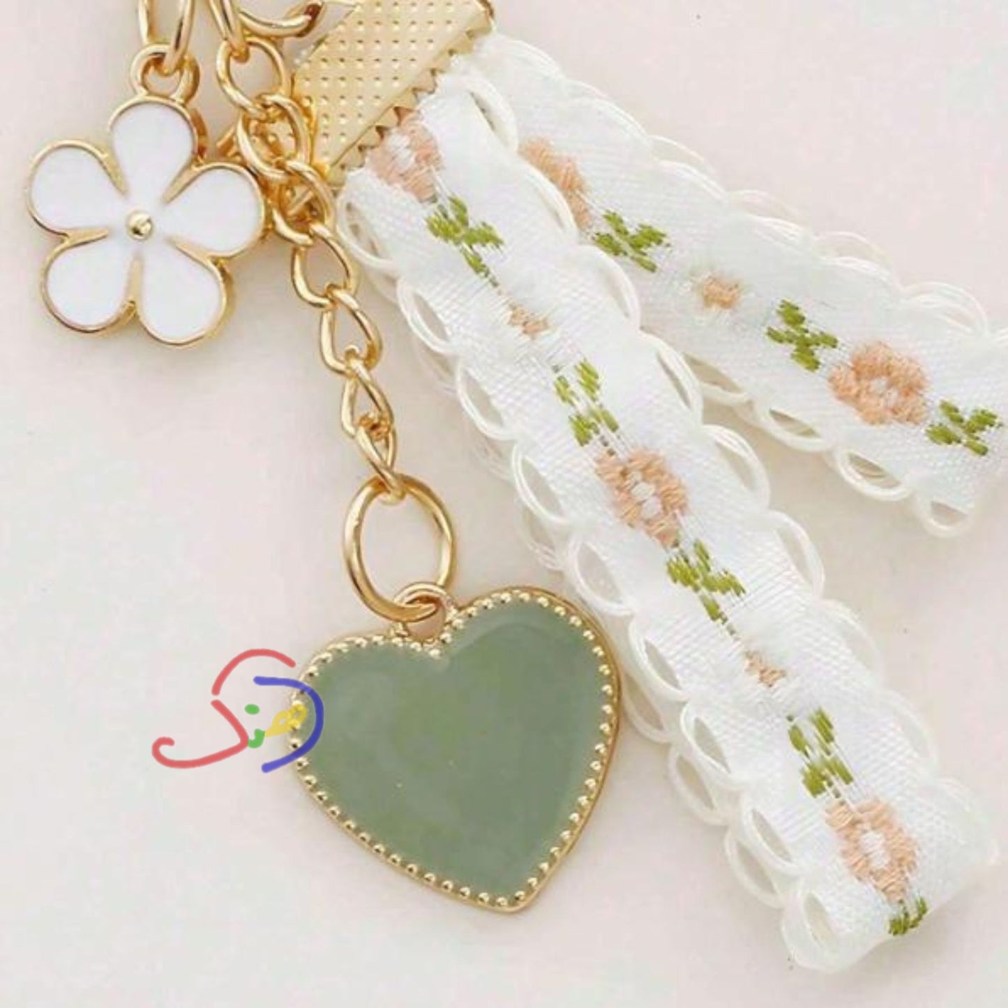 Charming Lace Keychain