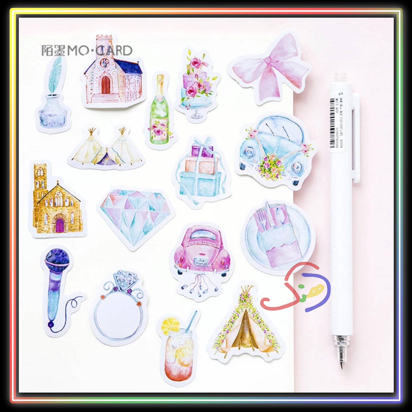 Victorian Castle Stickers