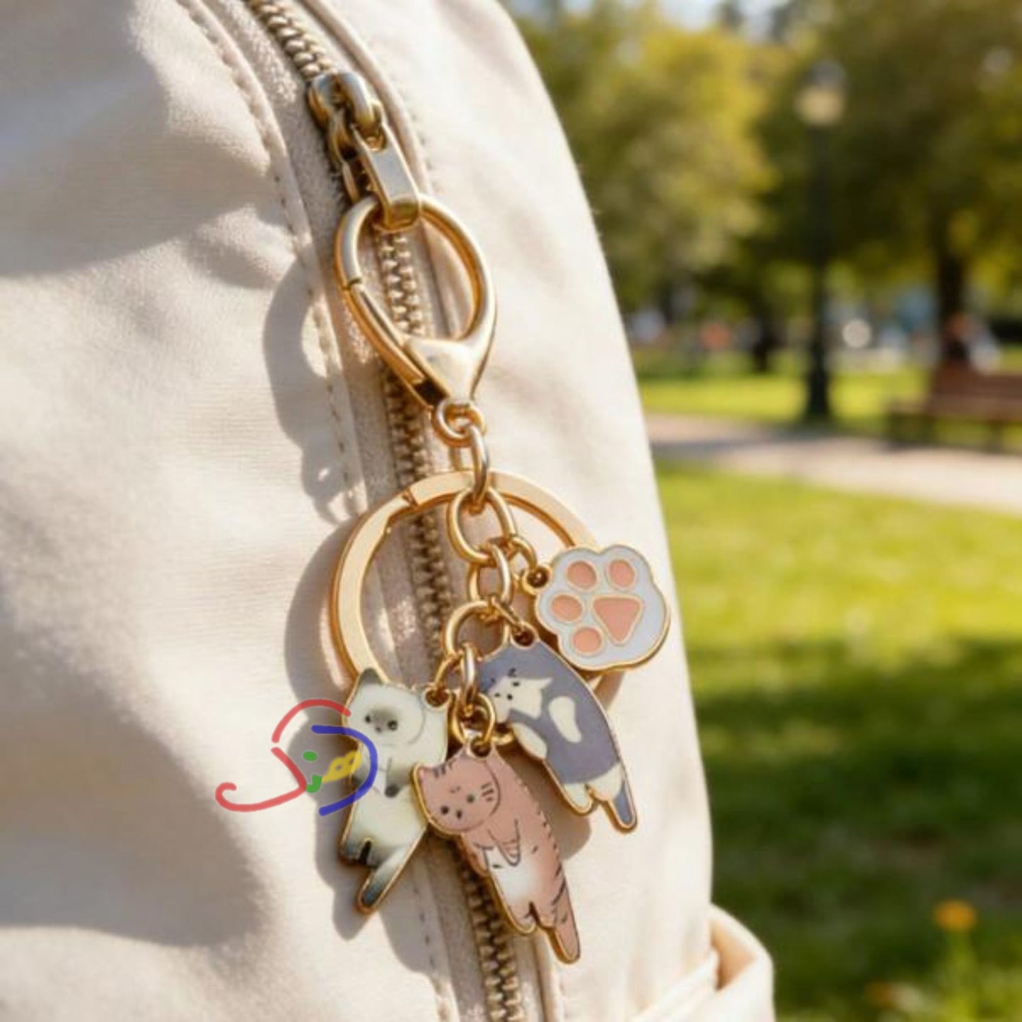 Meow Keychain