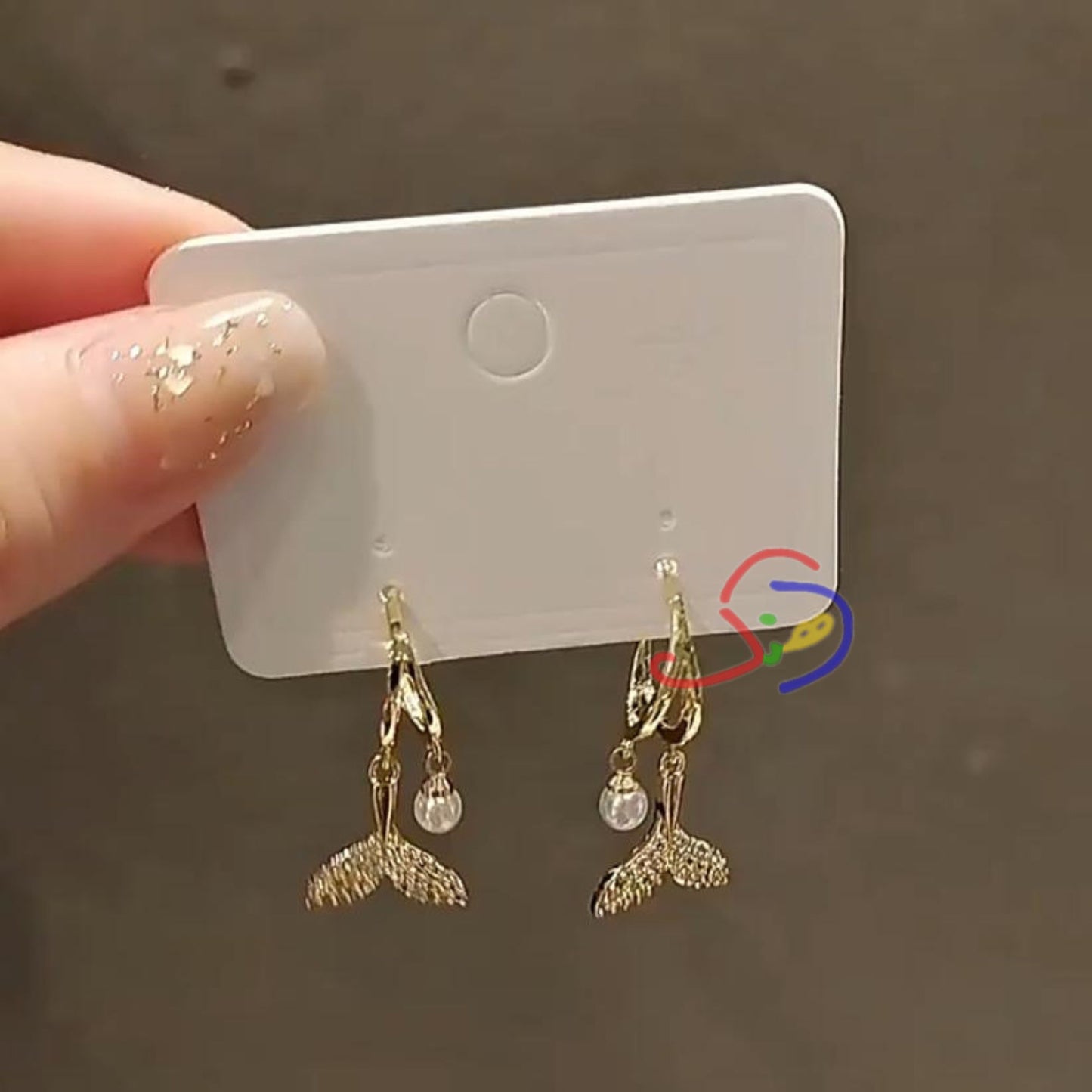 Hanging Mermaid Earrings