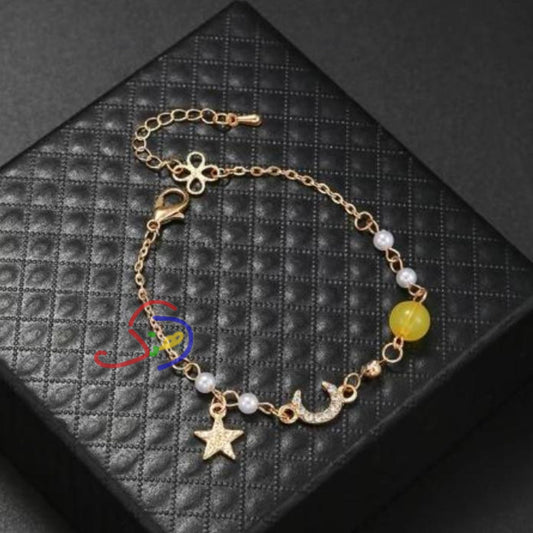 Delicate Moon Bracelet