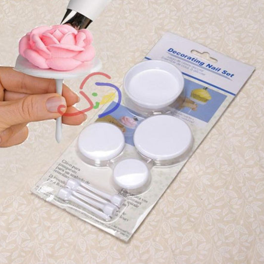 Flower Decorating Nails Set