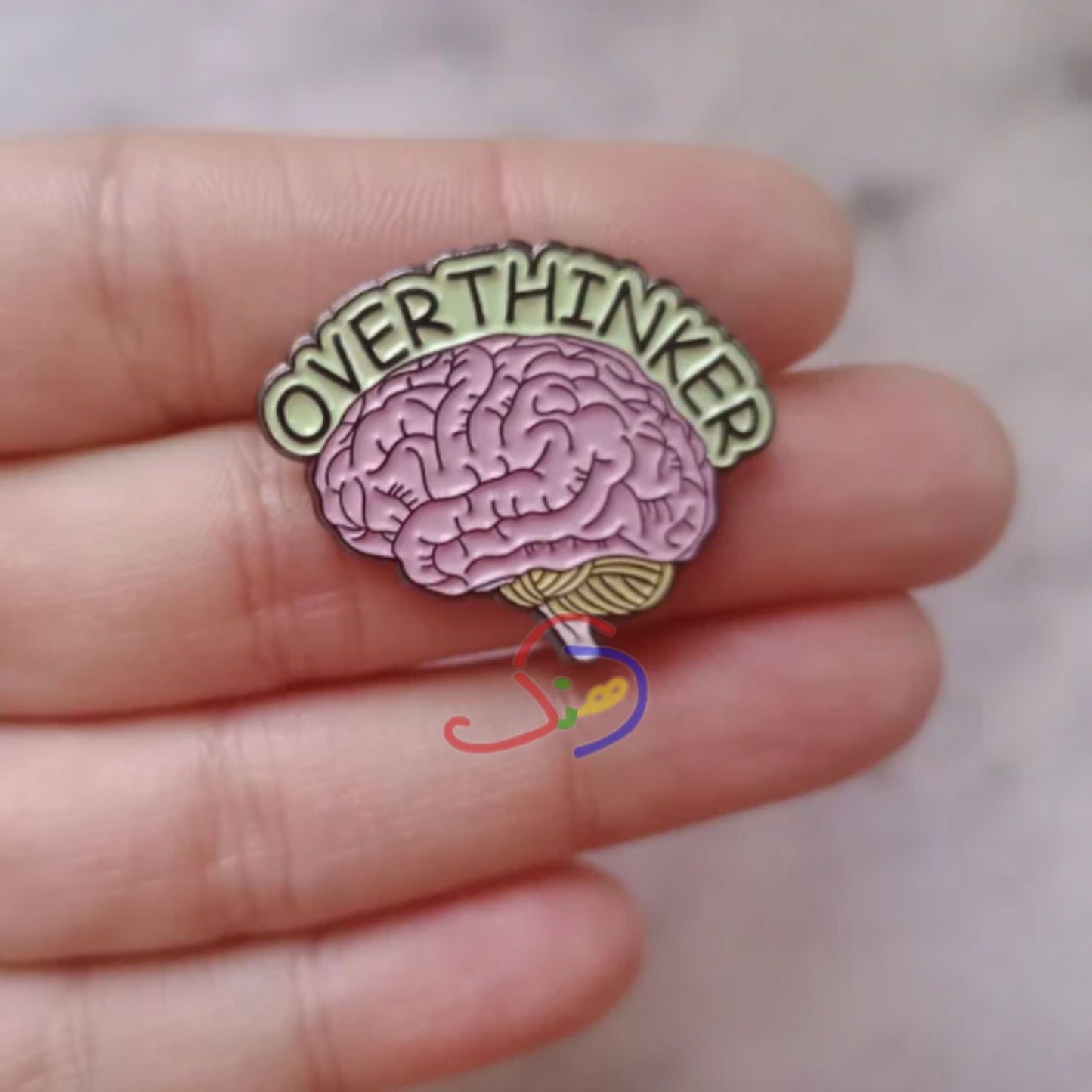 Overthinker Pin