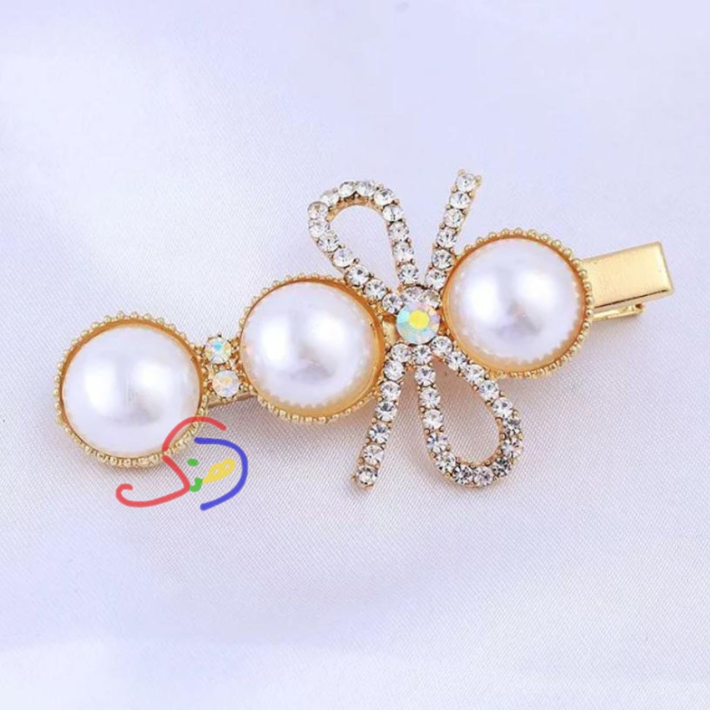 Big Pearls Hair Clip