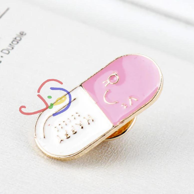 Happy Pill Brooch