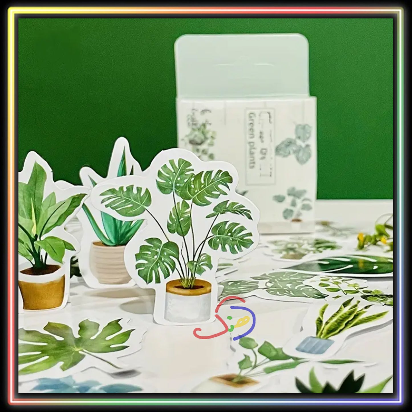 Green Plants Stickers