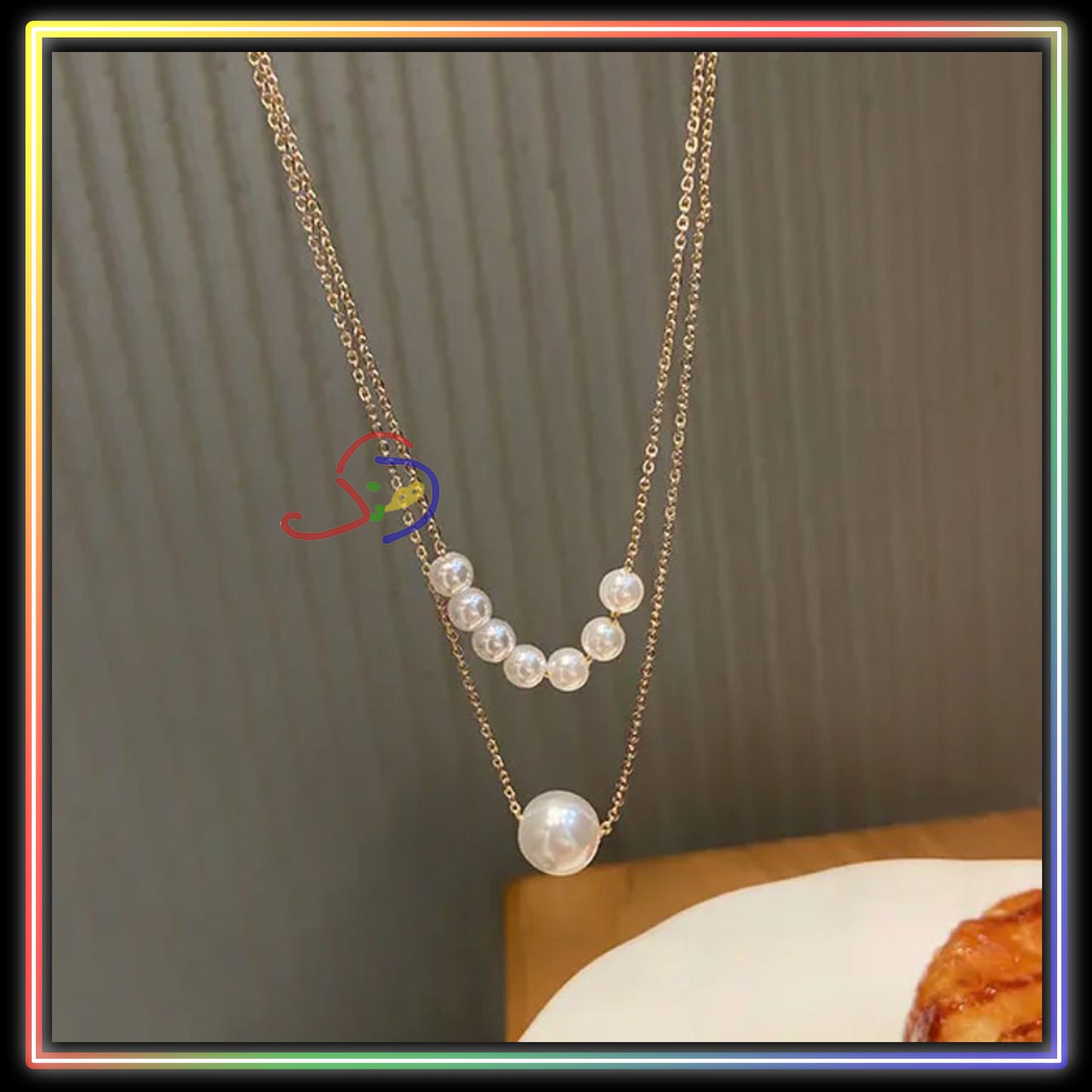 Twin Pearl Chain
