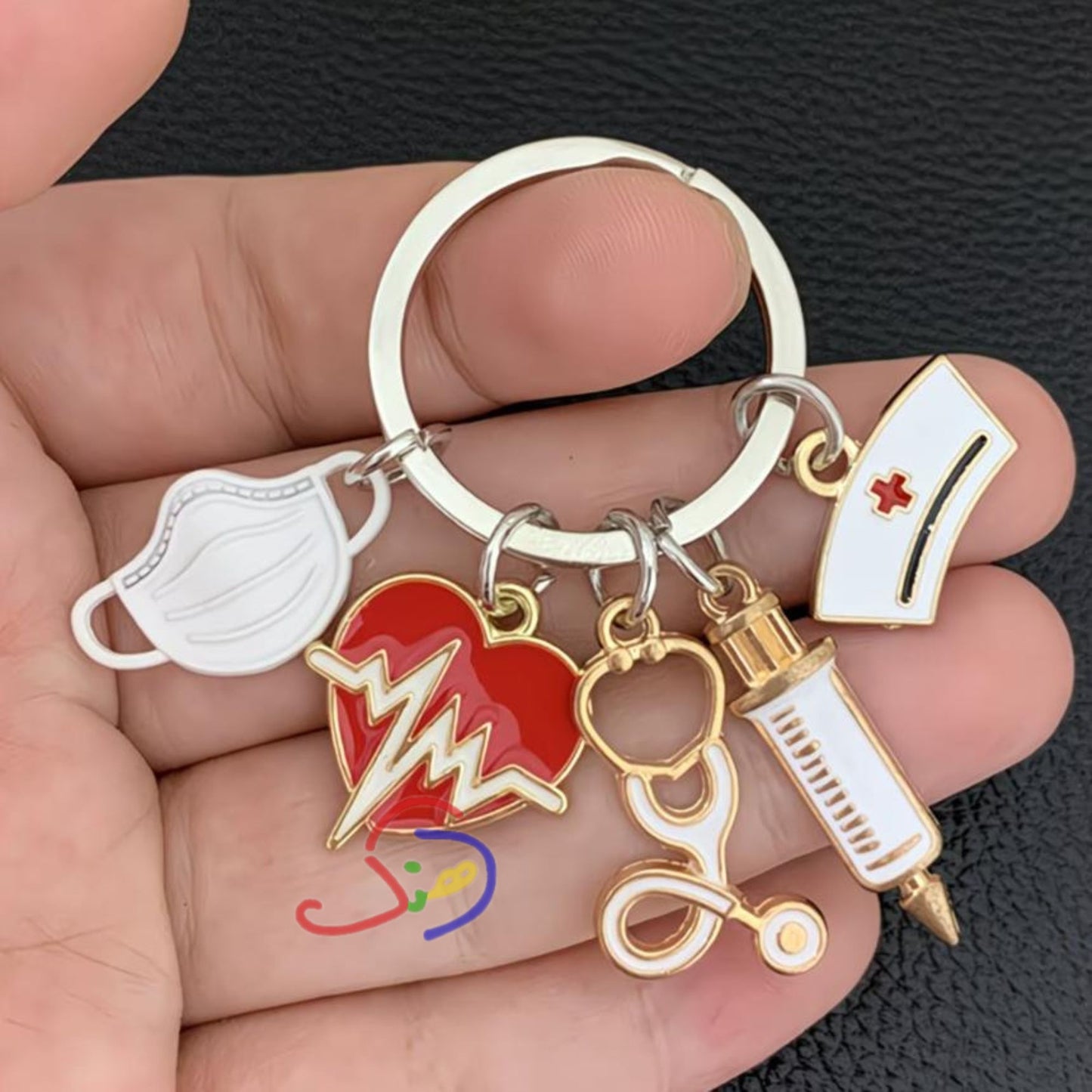 Pretty Medical Keychain
