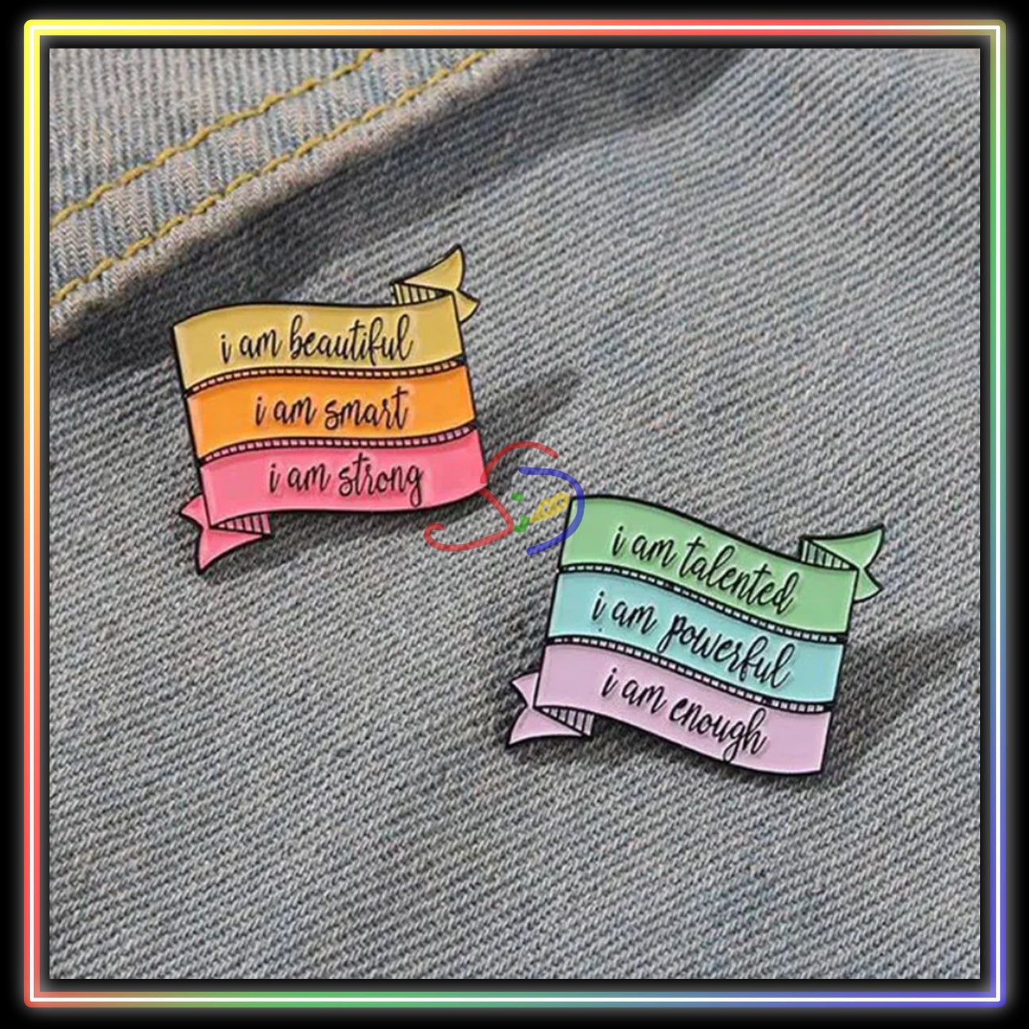 Quotes Brooch
