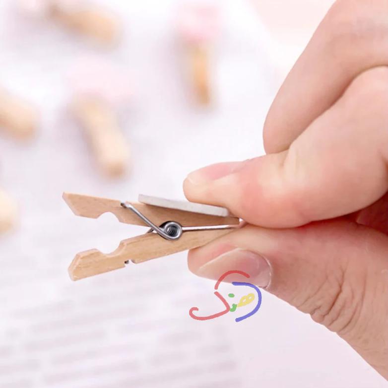Cute Bunny Wooden Pegs