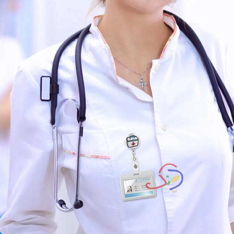 Retractable Card Holder (First Aid Box)