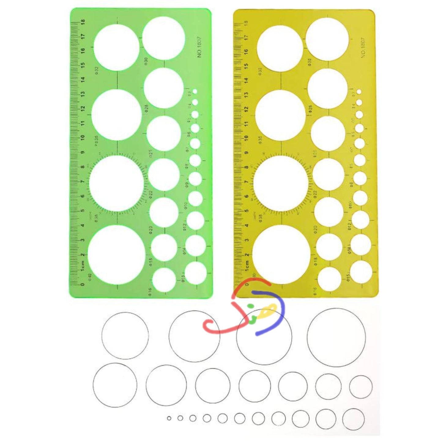 Circle Template Stencil
