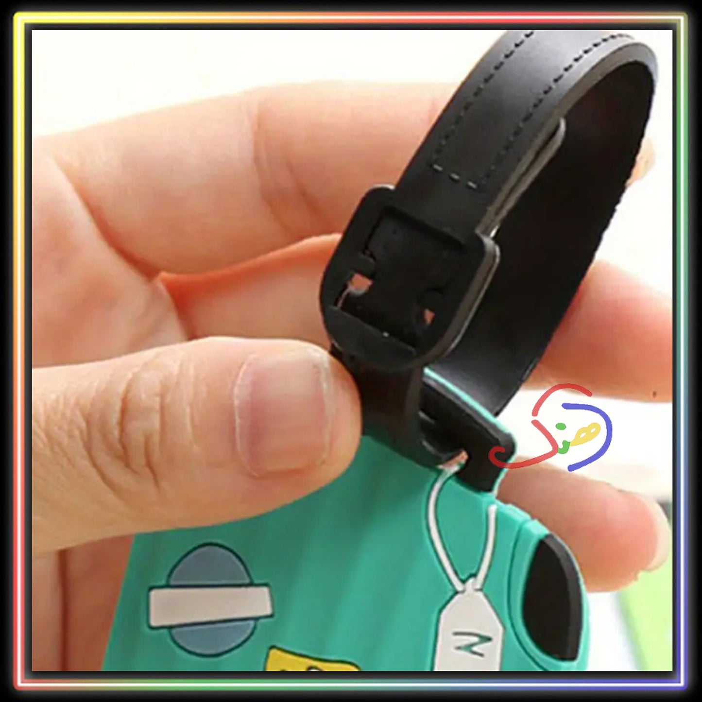 Silicone Luggage Tag