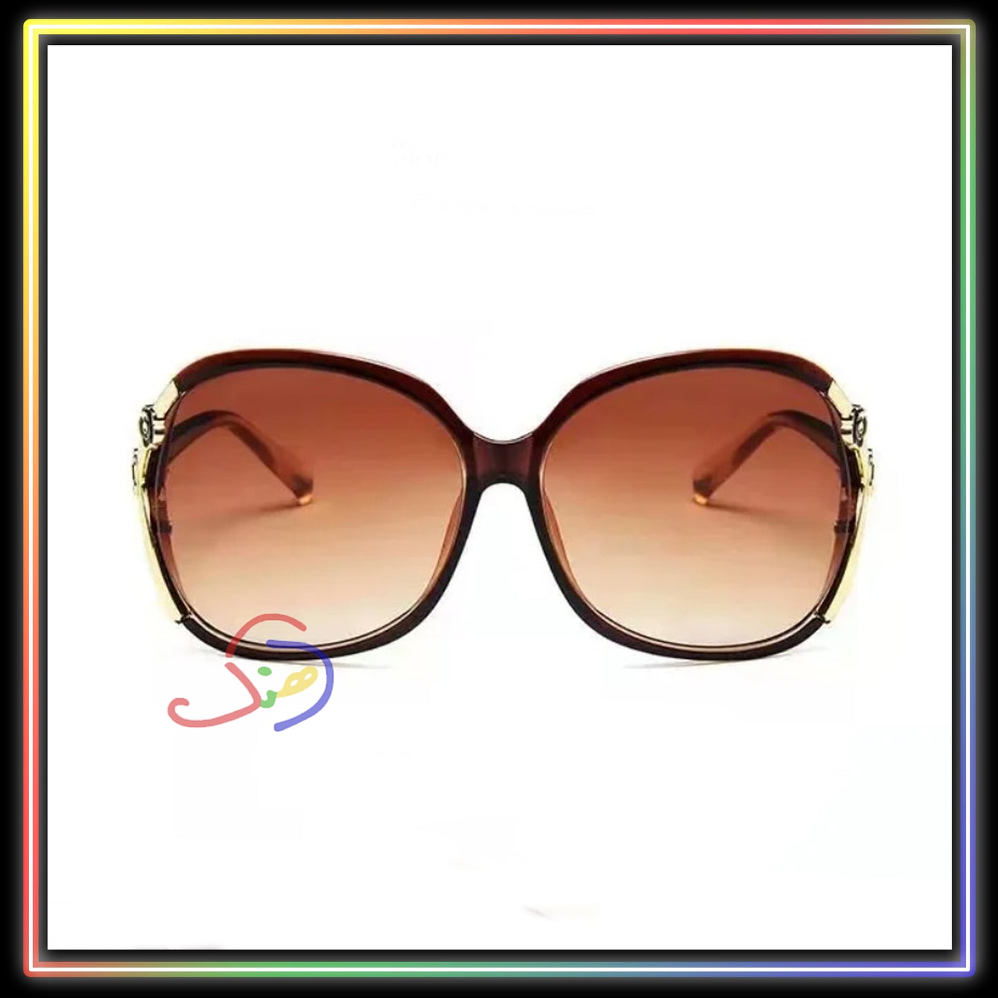 Retro Sunglasses - Champagne