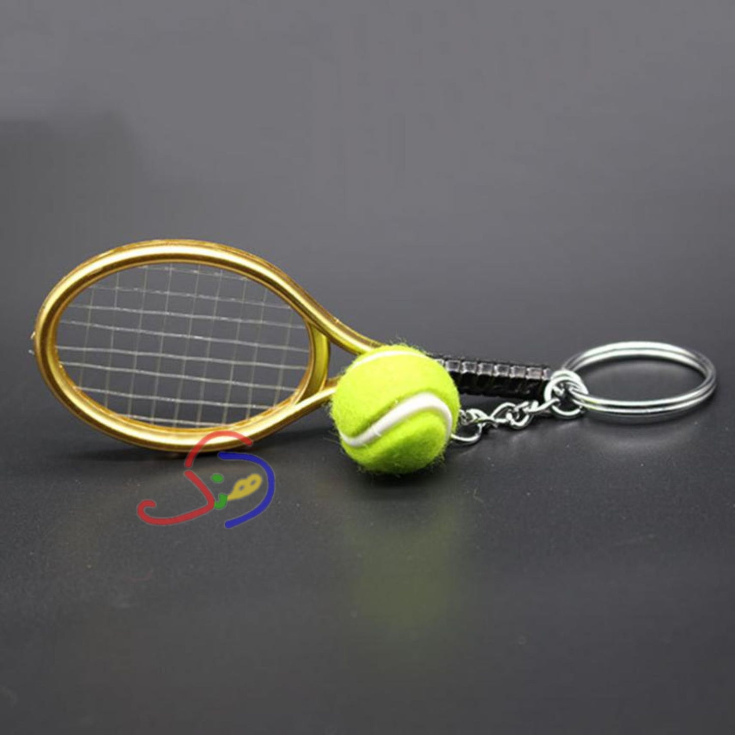 Tennis Keychain