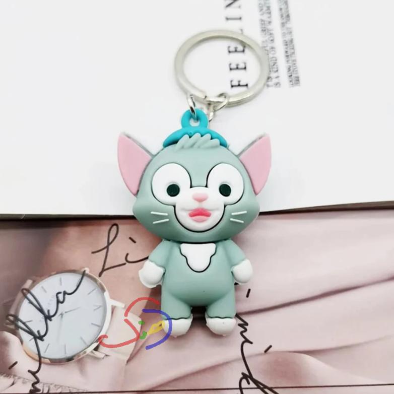 Silicone Tom Keychain