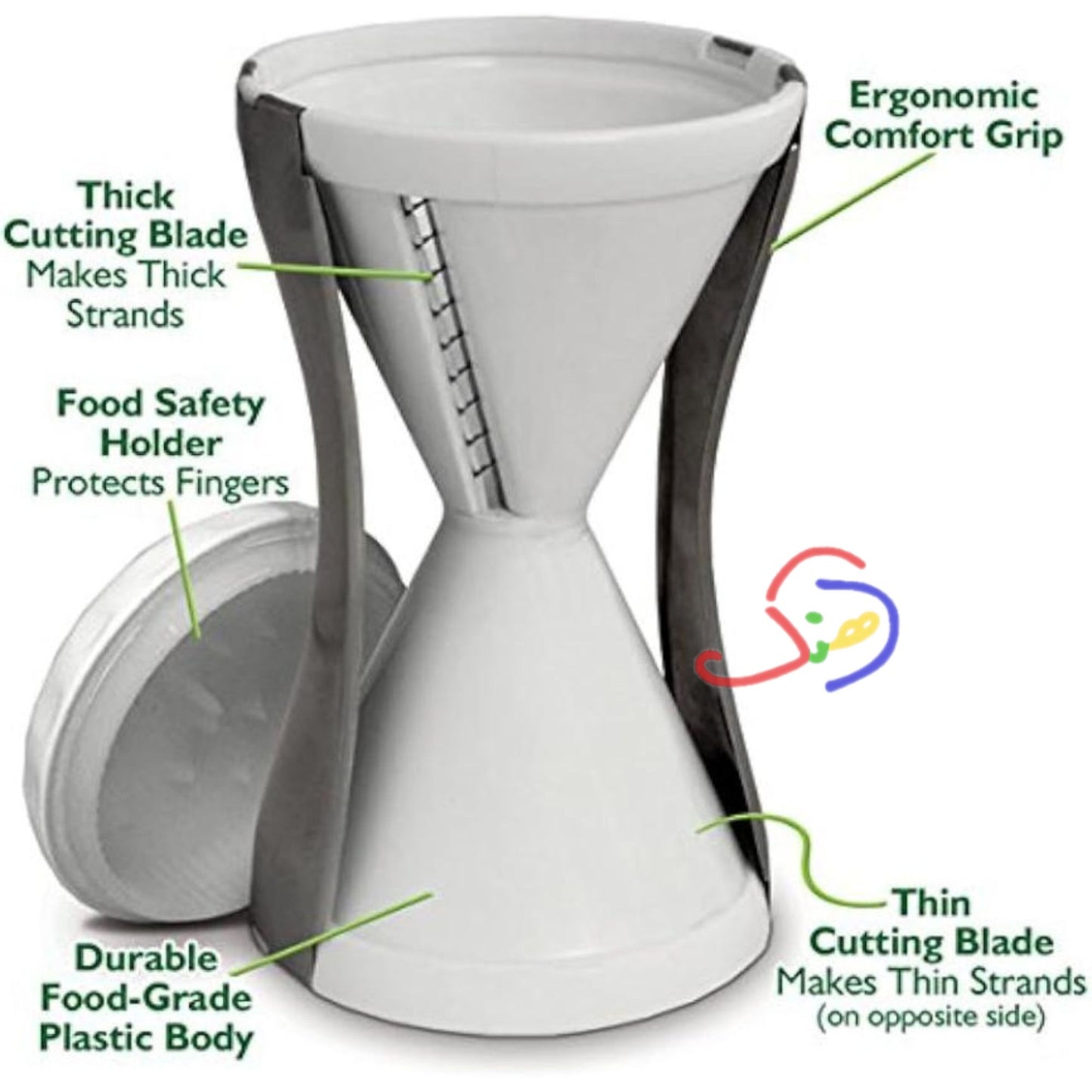Vegetable Spiral Slicer