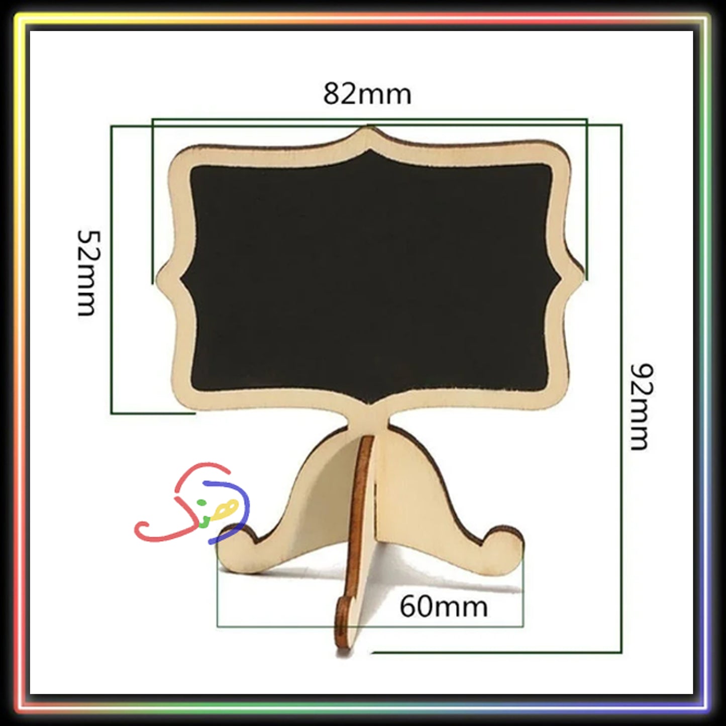 Mini Chalkboard Stand