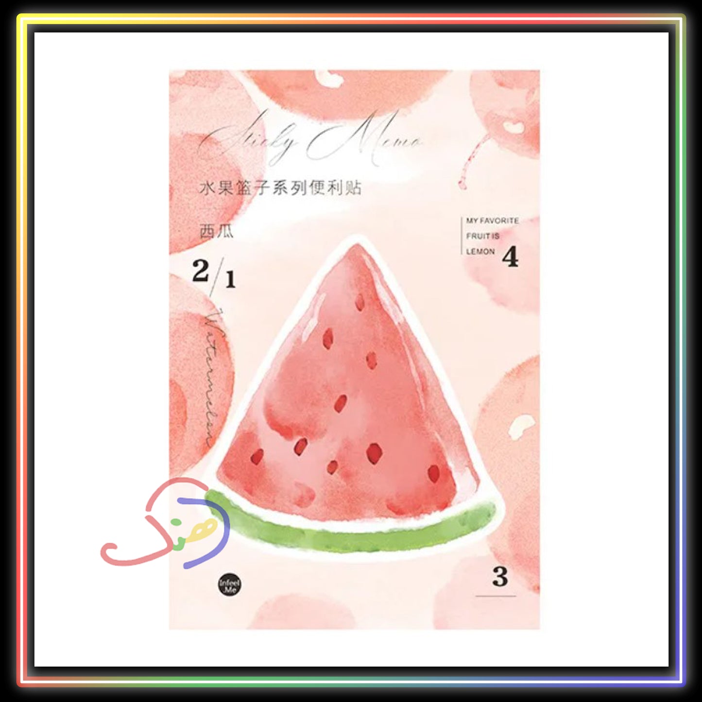 Watermelon Sticky Notes