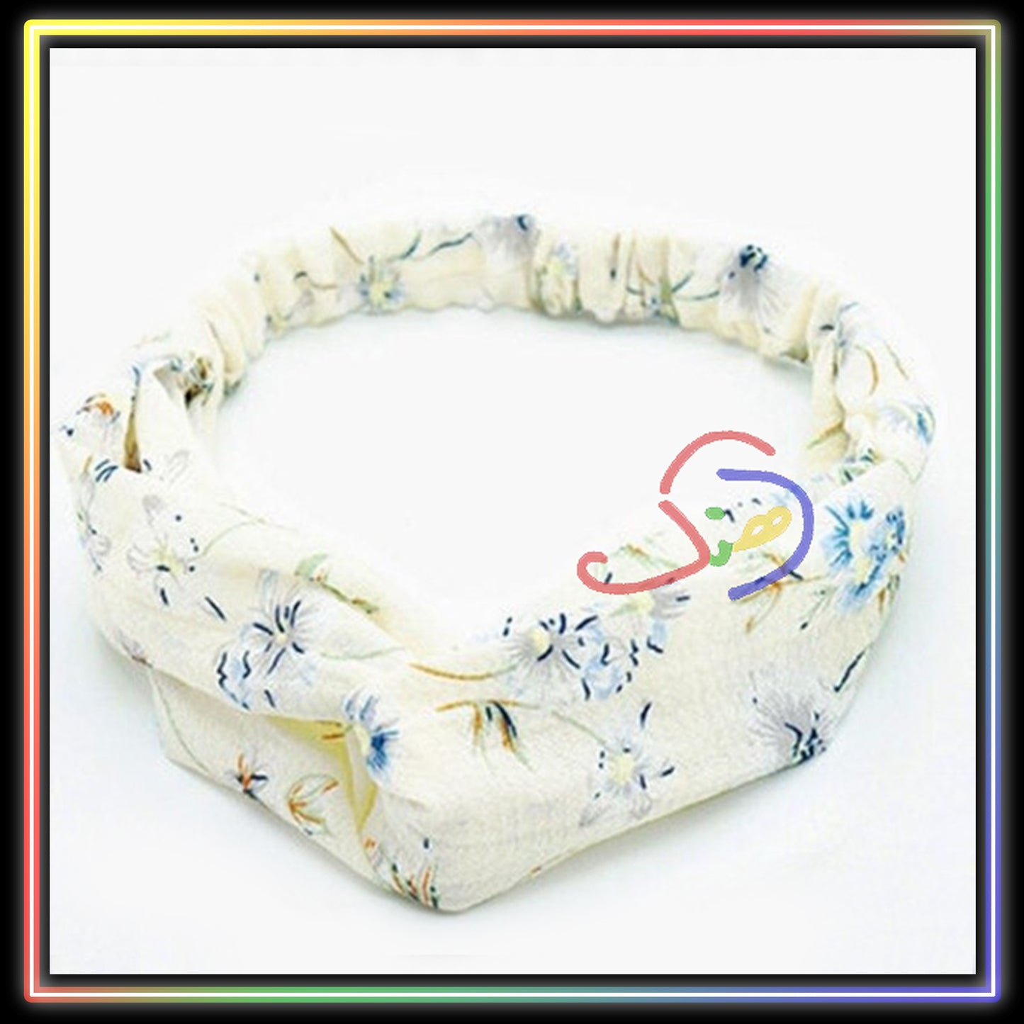 Lemon Yellow Bandana Headband