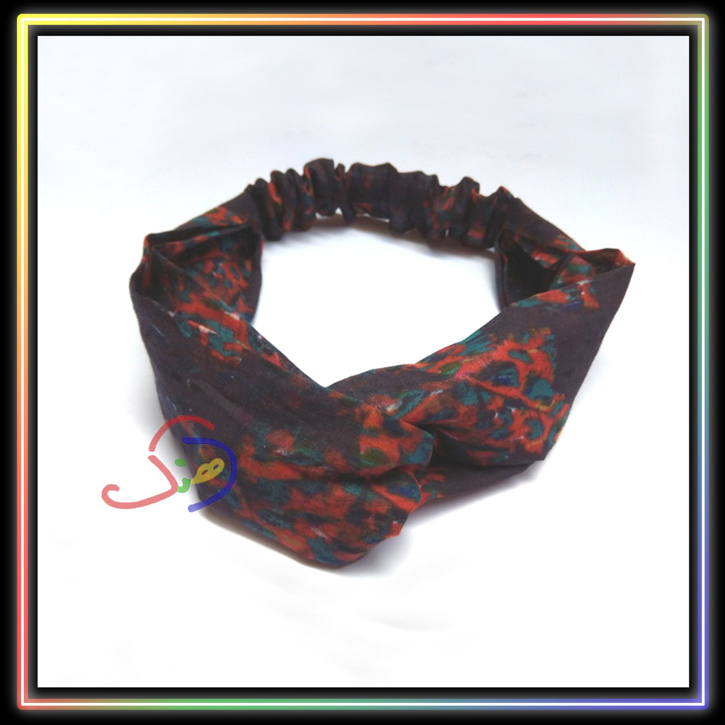 Navy Blue Bandana Headband