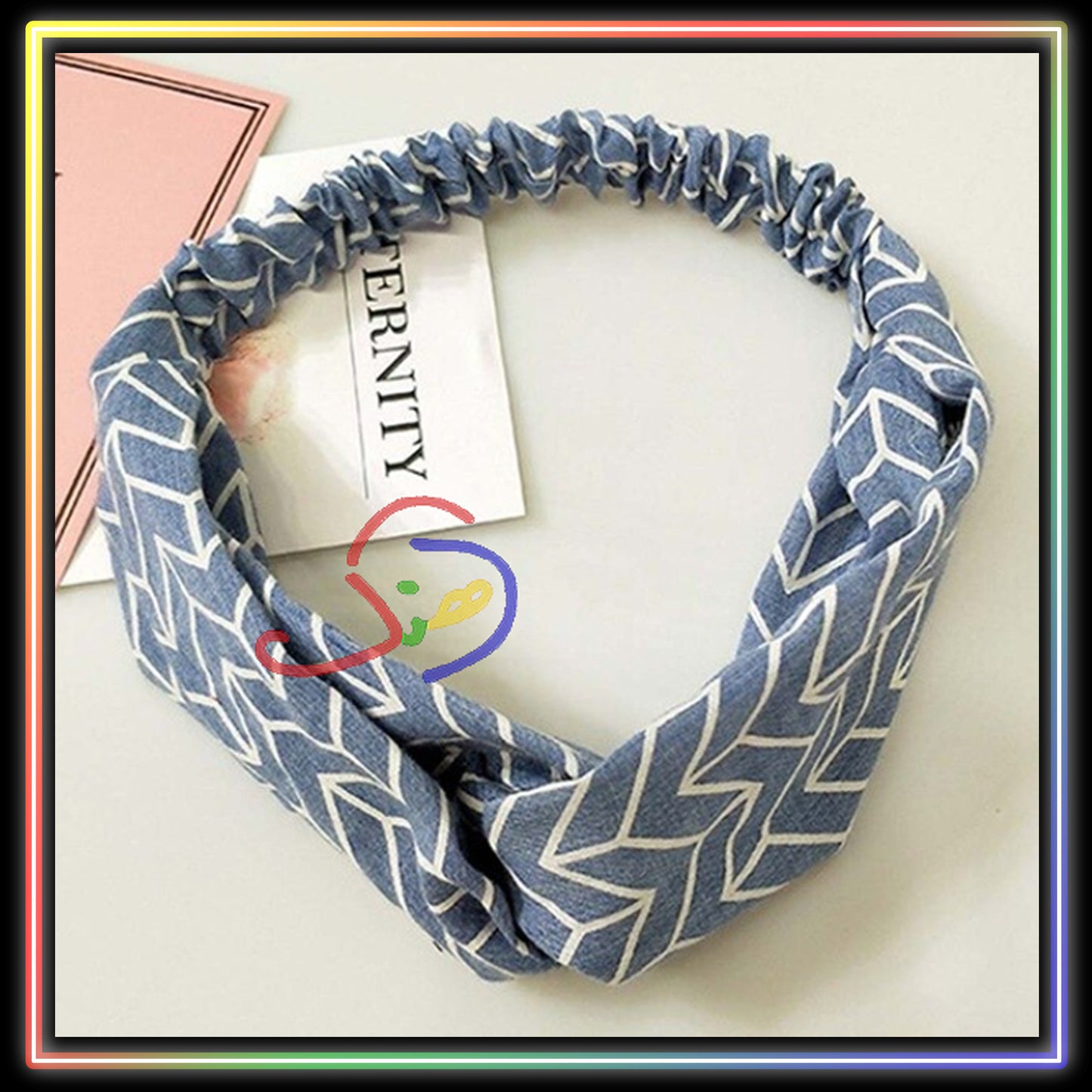 Ash Grey Bandana Headband