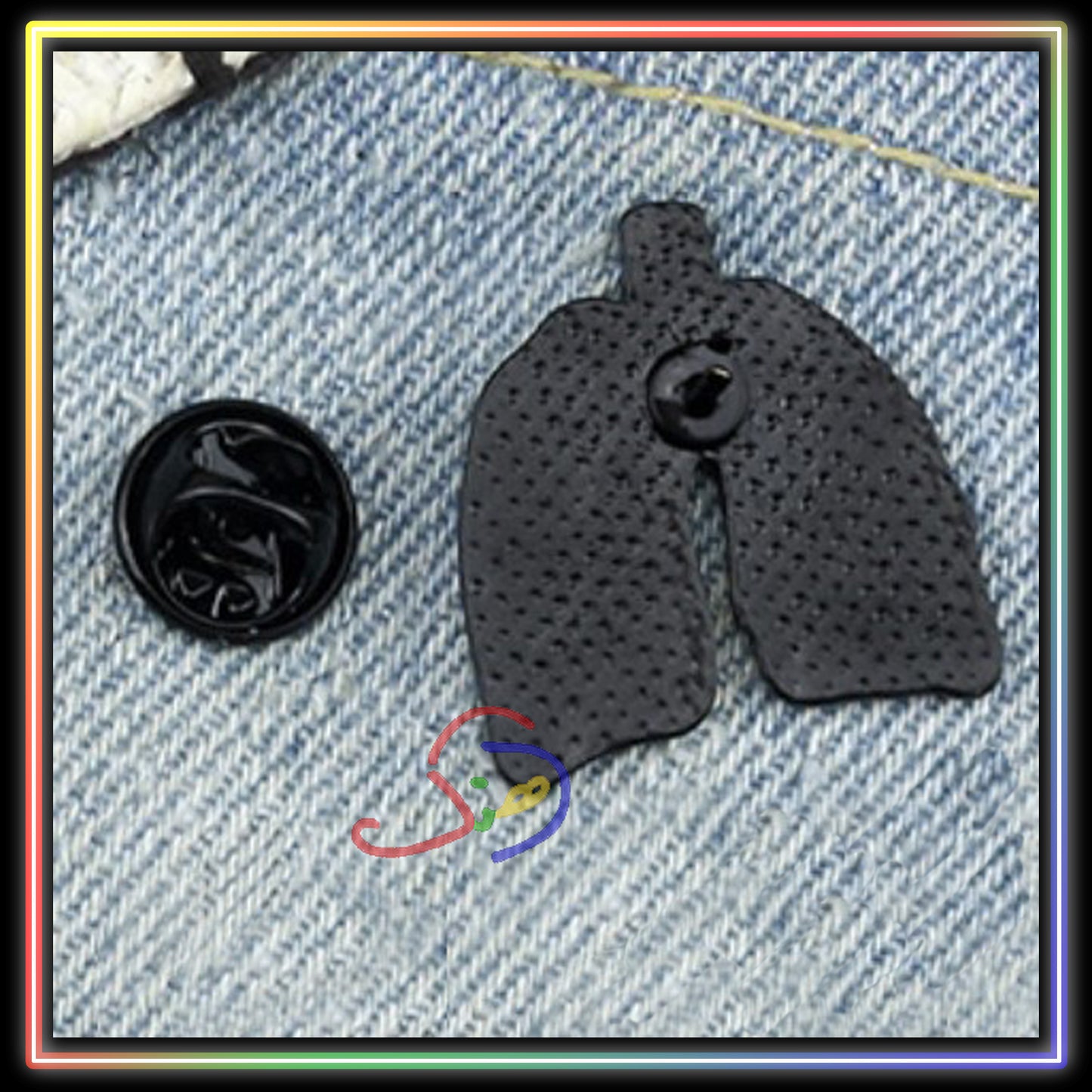 Lungs Brooch (Breathe)