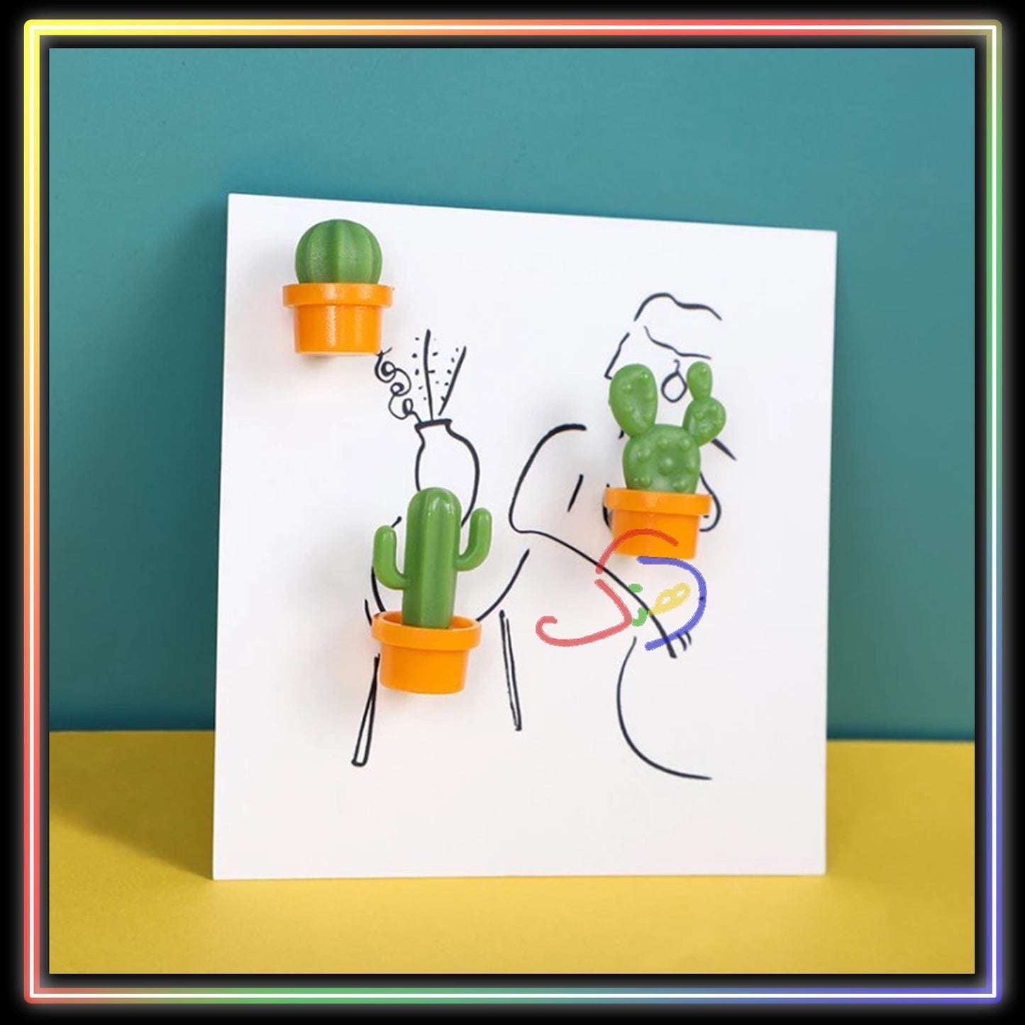 Cactus Fridge Magnets
