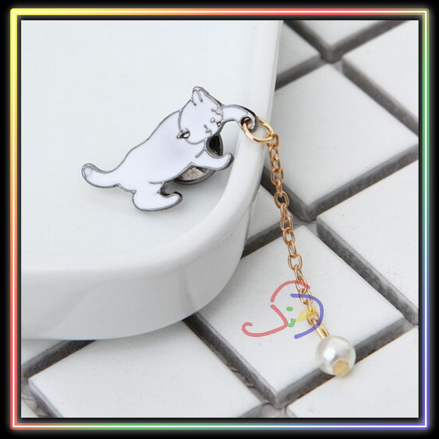 Cute Cat Brooch Pin