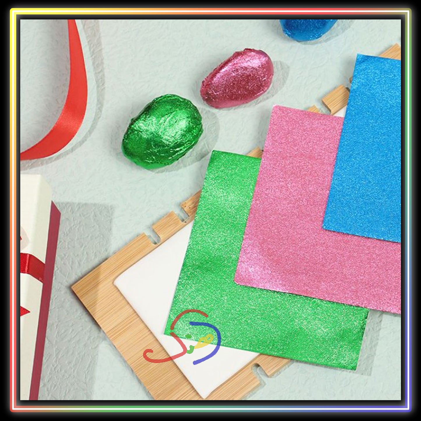 Chocolate Foil (Textured)